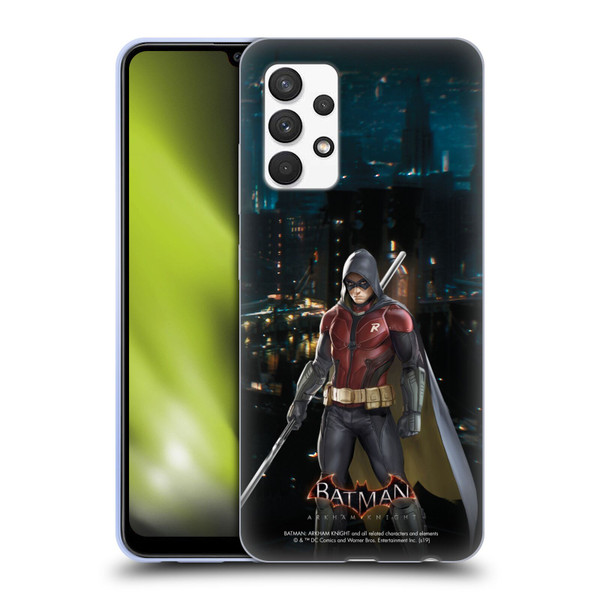 Batman Arkham Knight Characters Red Robin Soft Gel Case for Samsung Galaxy A32 (2021)