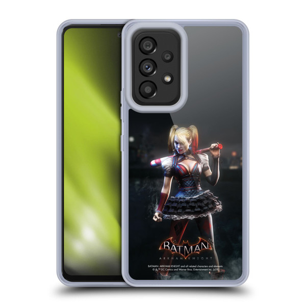 Batman Arkham Knight Characters Harley Quinn Soft Gel Case for Samsung Galaxy A53 5G (2022)