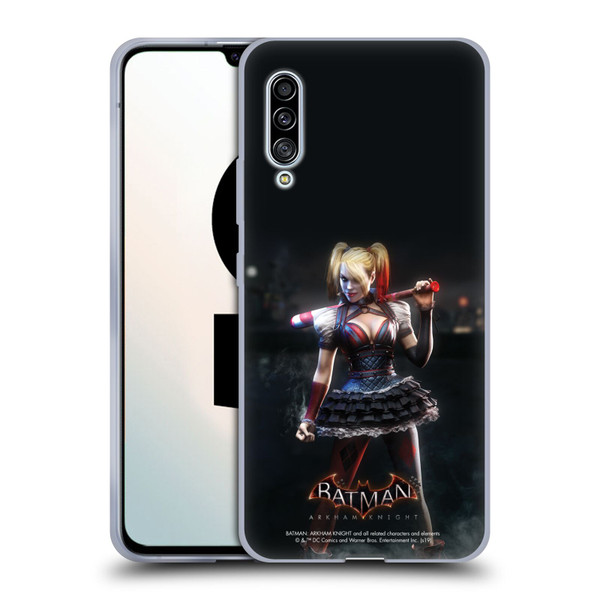 Batman Arkham Knight Characters Harley Quinn Soft Gel Case for Samsung Galaxy A90 5G (2019)