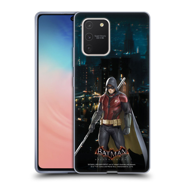 Batman Arkham Knight Characters Red Robin Soft Gel Case for Samsung Galaxy S10 Lite