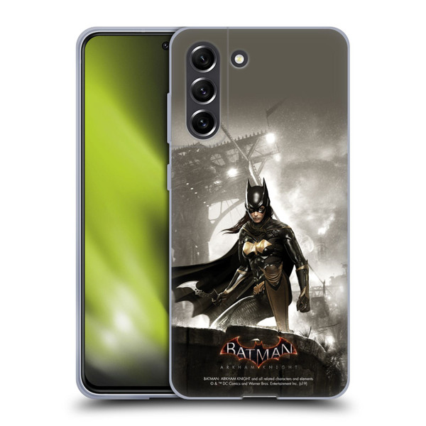 Batman Arkham Knight Characters Batgirl Soft Gel Case for Samsung Galaxy S21 FE 5G