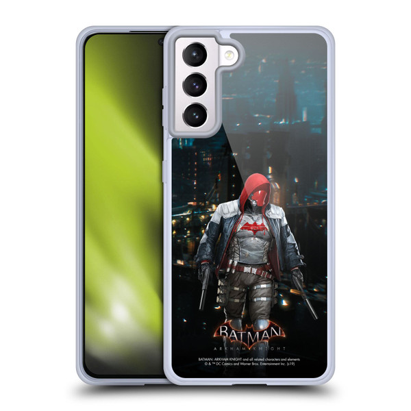 Batman Arkham Knight Characters Red Hood Soft Gel Case for Samsung Galaxy S21+ 5G