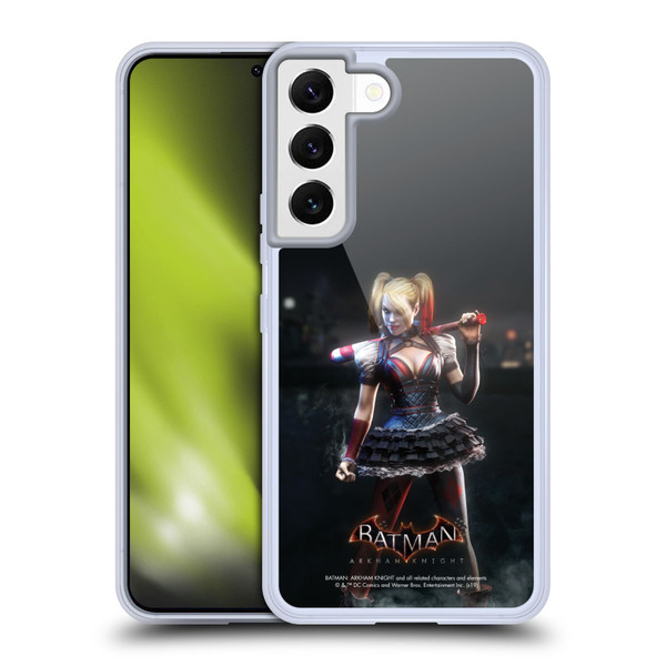 Batman Arkham Knight Characters Harley Quinn Soft Gel Case for Samsung Galaxy S22 5G