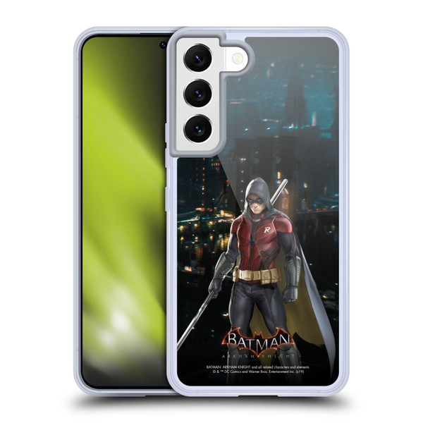 Batman Arkham Knight Characters Red Robin Soft Gel Case for Samsung Galaxy S22 5G