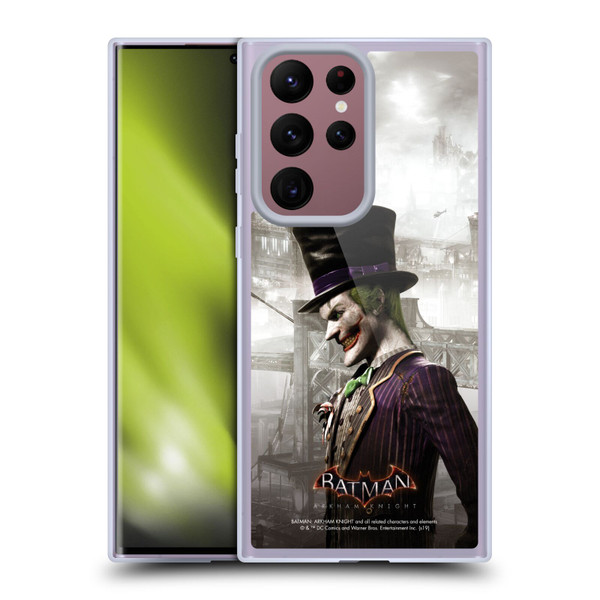 Batman Arkham Knight Characters Joker Soft Gel Case for Samsung Galaxy S22 Ultra 5G