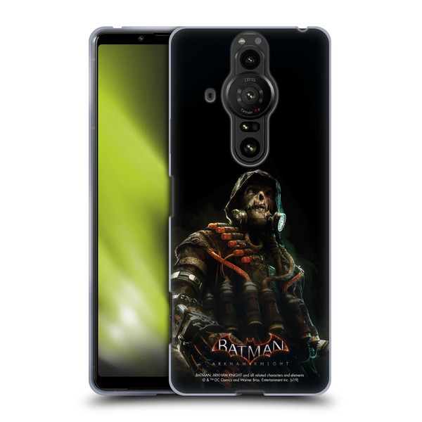 Batman Arkham Knight Characters Scarecrow Soft Gel Case for Sony Xperia Pro-I