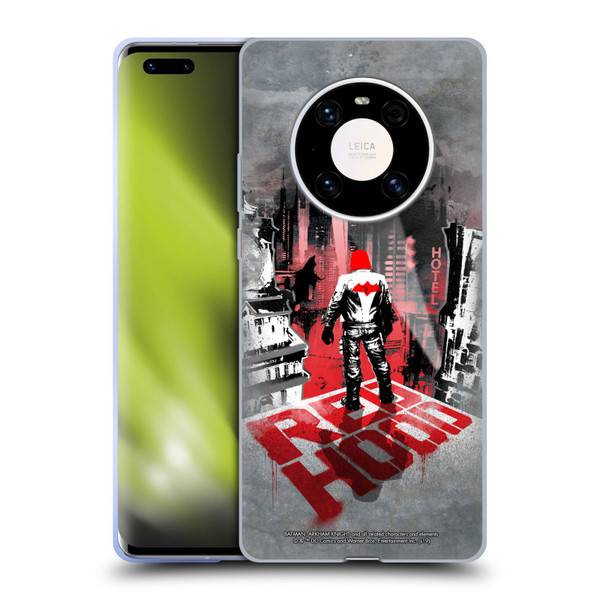 Batman Arkham Knight Graphics Red Hood Soft Gel Case for Huawei Mate 40 Pro 5G