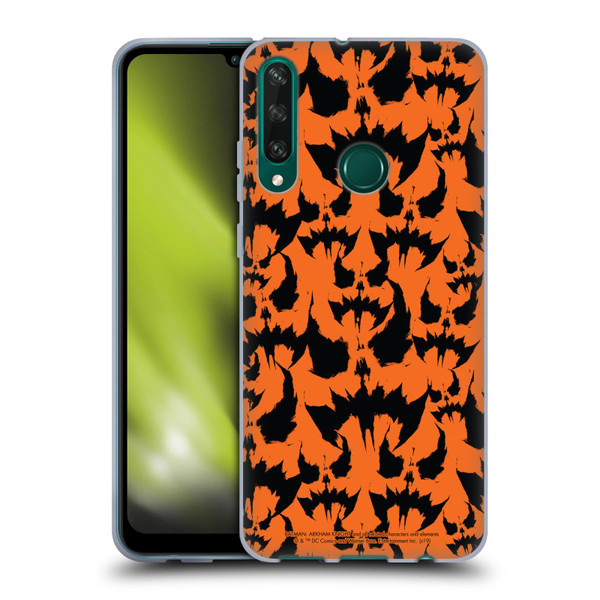 Batman Arkham Knight Graphics Scarecrow Pattern Soft Gel Case for Huawei Y6p