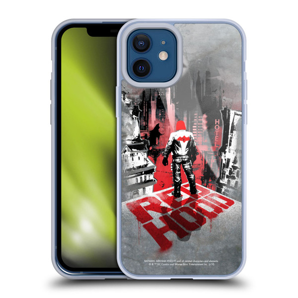 Batman Arkham Knight Graphics Red Hood Soft Gel Case for Apple iPhone 12 / iPhone 12 Pro & MagSafe