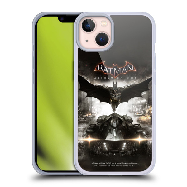 Batman Arkham Knight Graphics Key Art Soft Gel Case for Apple iPhone 13