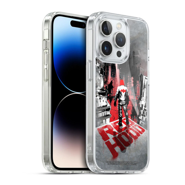 Batman Arkham Knight Graphics Red Hood Soft Gel Case for Apple iPhone 13 Pro & MagSafe