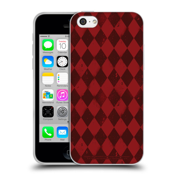 Batman Arkham Knight Graphics Harley Quinn Pattern Soft Gel Case for Apple iPhone 5c
