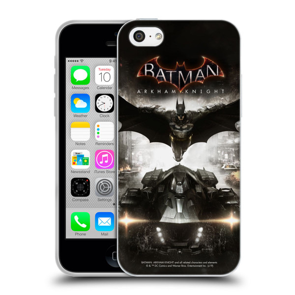 Batman Arkham Knight Graphics Key Art Soft Gel Case for Apple iPhone 5c