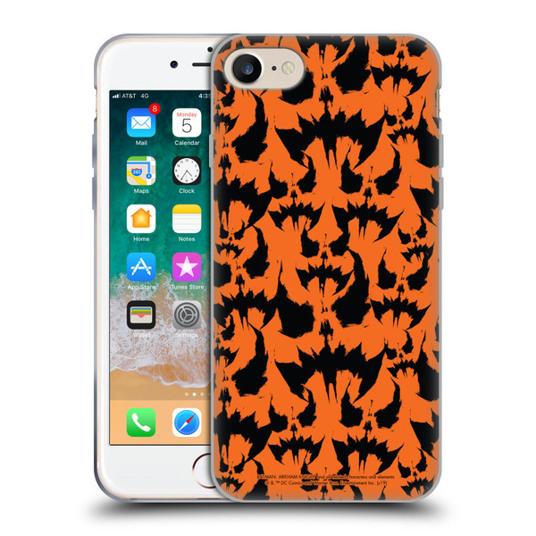 Batman Arkham Knight Graphics Scarecrow Pattern Soft Gel Case for Apple iPhone 7 / 8 / SE 2020 & 2022 & MagSafe