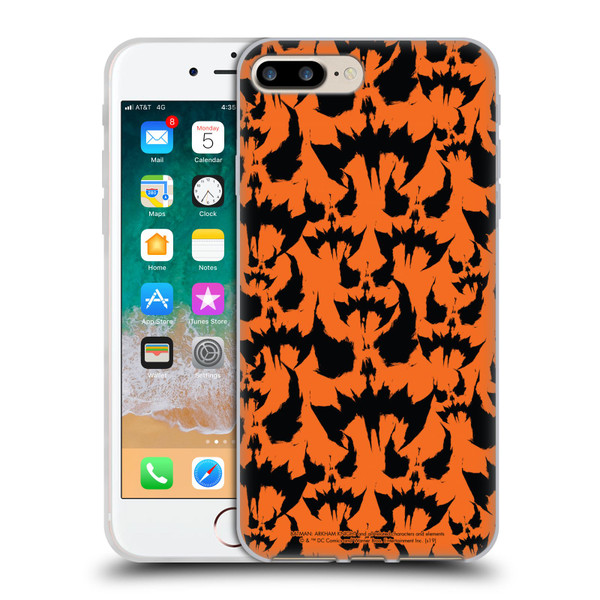Batman Arkham Knight Graphics Scarecrow Pattern Soft Gel Case for Apple iPhone 7 Plus / iPhone 8 Plus & MagSafe