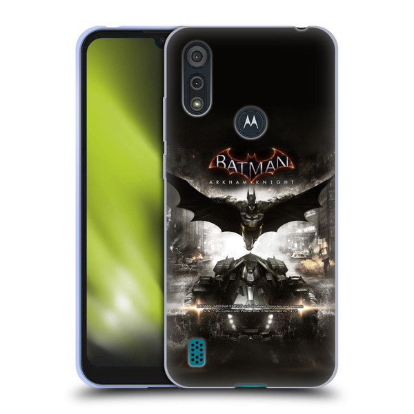 Batman Arkham Knight Graphics Key Art Soft Gel Case for Motorola Moto E6s (2020)