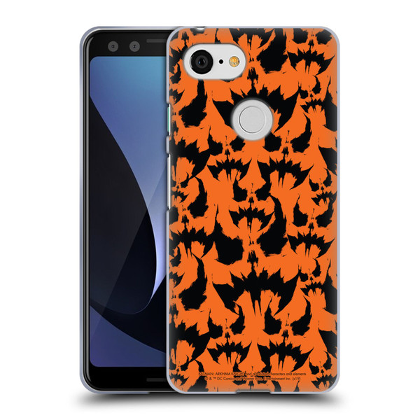 Batman Arkham Knight Graphics Scarecrow Pattern Soft Gel Case for Google Pixel 3