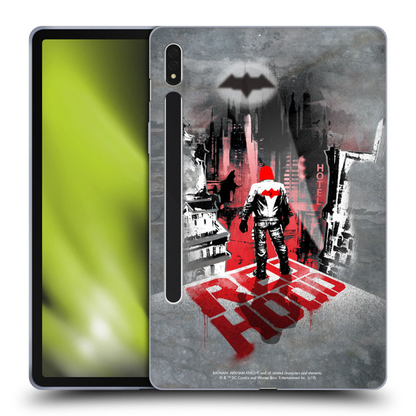 Batman Arkham Knight Graphics Red Hood Soft Gel Case for Samsung Galaxy Tab S8