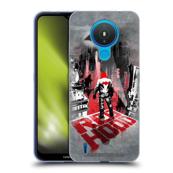 Batman Arkham Knight Graphics Red Hood Soft Gel Case for Nokia 1.4