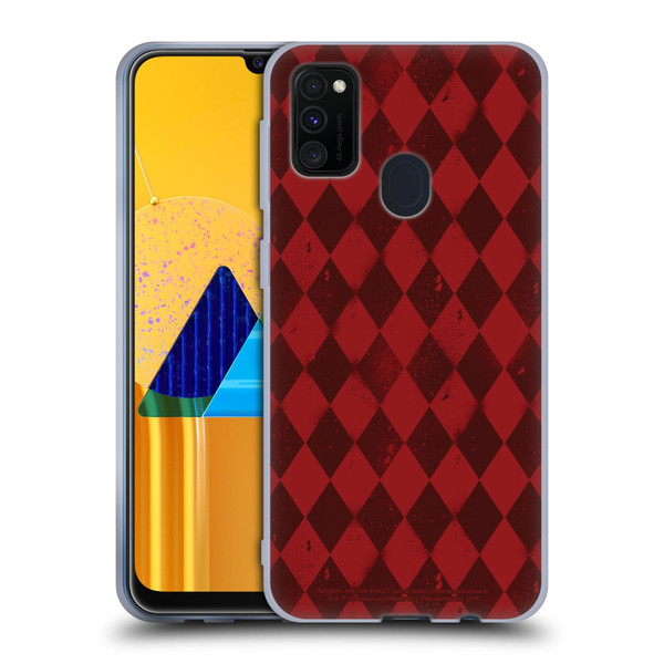 Batman Arkham Knight Graphics Harley Quinn Pattern Soft Gel Case for Samsung Galaxy M30s (2019)/M21 (2020)