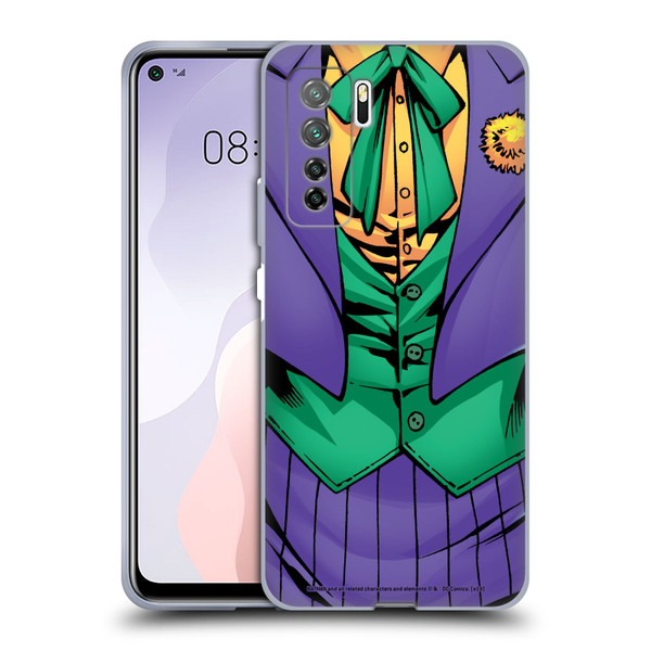 The Joker DC Comics Character Art New 52 Costume Soft Gel Case for Huawei Nova 7 SE/P40 Lite 5G