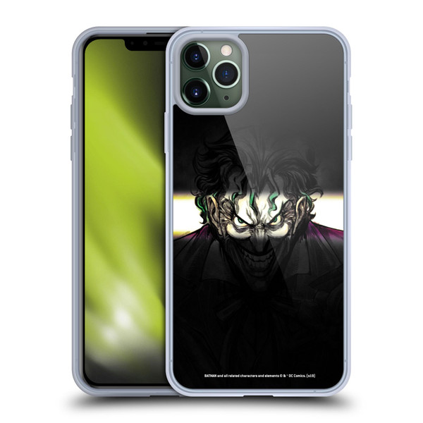 The Joker DC Comics Character Art Arkham Asylum Soft Gel Case for Apple iPhone 11 Pro Max