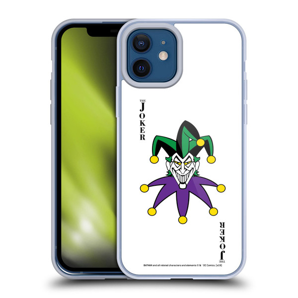 The Joker DC Comics Character Art Card Soft Gel Case for Apple iPhone 12 / iPhone 12 Pro