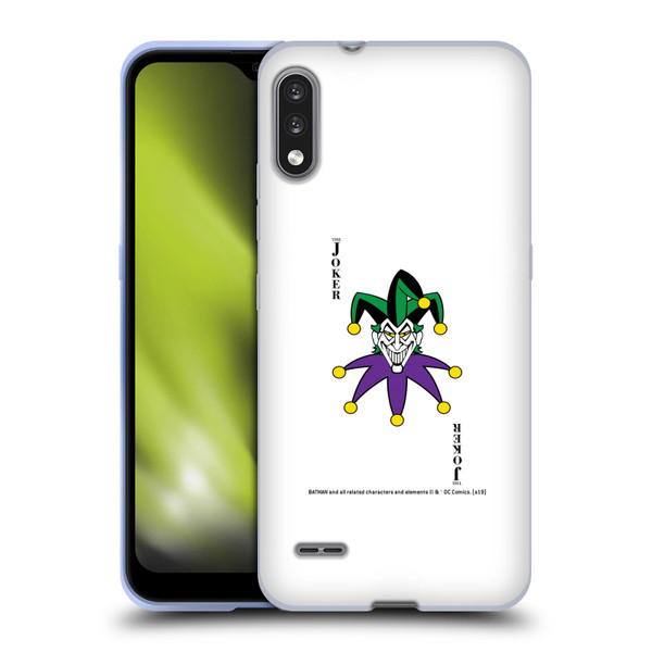 The Joker DC Comics Character Art Card Soft Gel Case for LG K22