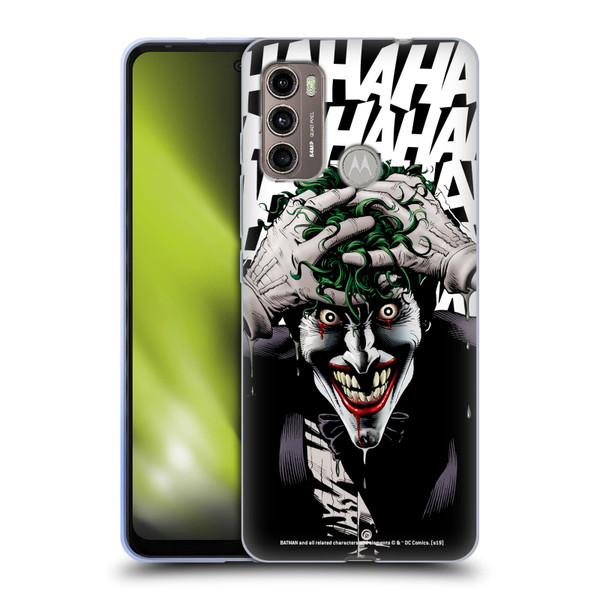 The Joker DC Comics Character Art The Killing Joke Soft Gel Case for Motorola Moto G60 / Moto G40 Fusion