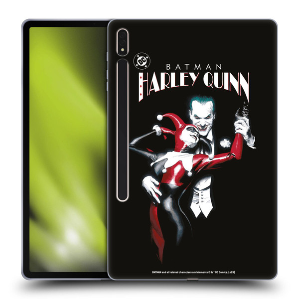 The Joker DC Comics Character Art Batman: Harley Quinn 1 Soft Gel Case for Samsung Galaxy Tab S8 Plus