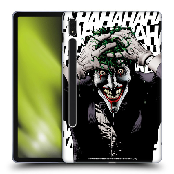 The Joker DC Comics Character Art The Killing Joke Soft Gel Case for Samsung Galaxy Tab S8