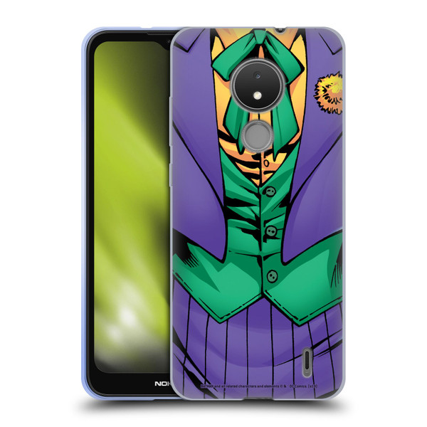 The Joker DC Comics Character Art New 52 Costume Soft Gel Case for Nokia C21