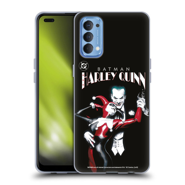 The Joker DC Comics Character Art Batman: Harley Quinn 1 Soft Gel Case for OPPO Reno 4 5G
