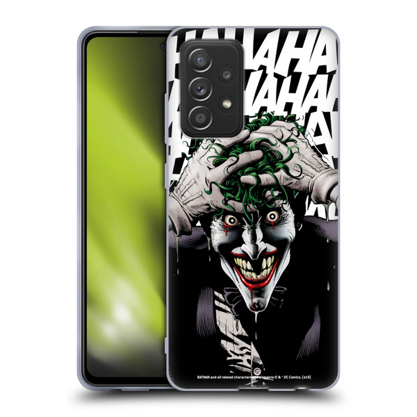 The Joker DC Comics Character Art The Killing Joke Soft Gel Case for Samsung Galaxy A52 / A52s / 5G (2021)