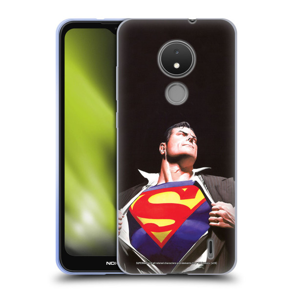Superman DC Comics Famous Comic Book Covers Forever Soft Gel Case for Nokia C21