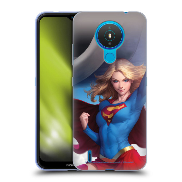 Superman DC Comics Supergirl Comic Art #12 Variant Soft Gel Case for Nokia 1.4