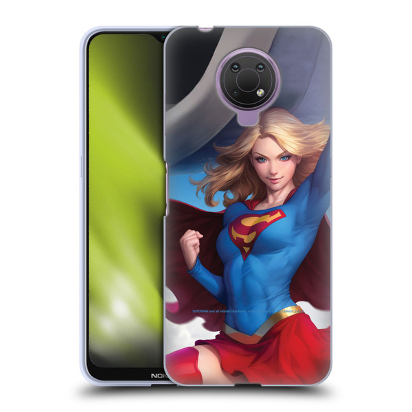 Superman DC Comics Supergirl Comic Art #12 Variant Soft Gel Case for Nokia G10