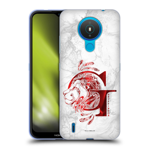 Harry Potter Deathly Hallows IX Gryffindor Aguamenti Soft Gel Case for Nokia 1.4