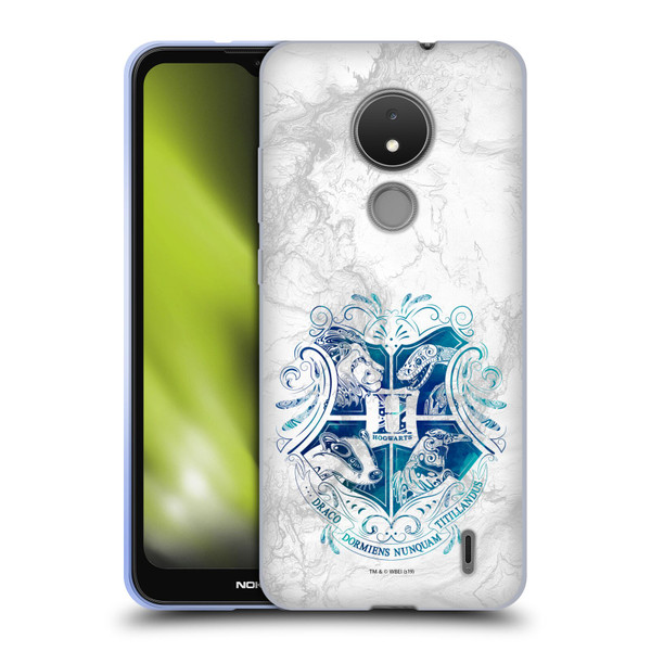 Harry Potter Deathly Hallows IX Hogwarts Aguamenti Soft Gel Case for Nokia C21