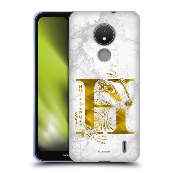 Harry Potter Deathly Hallows IX Hufflepuff Aguamenti Soft Gel Case for Nokia C21