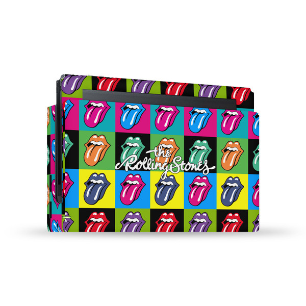 The Rolling Stones Art Pop-Art Tongue Logo Vinyl Sticker Skin Decal Cover for Nintendo Switch Console & Dock
