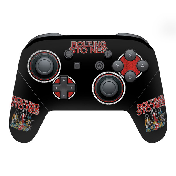 The Rolling Stones Art Band Vinyl Sticker Skin Decal Cover for Nintendo Switch Pro Controller