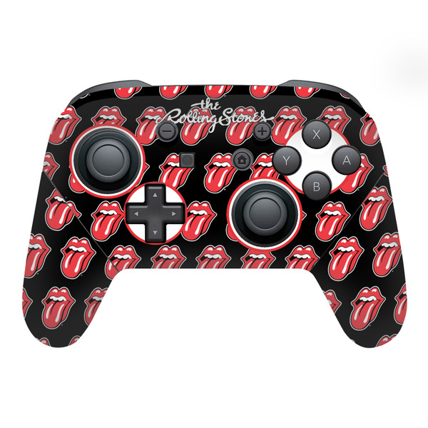 The Rolling Stones Art Licks Tongue Logo Vinyl Sticker Skin Decal Cover for Nintendo Switch Pro Controller