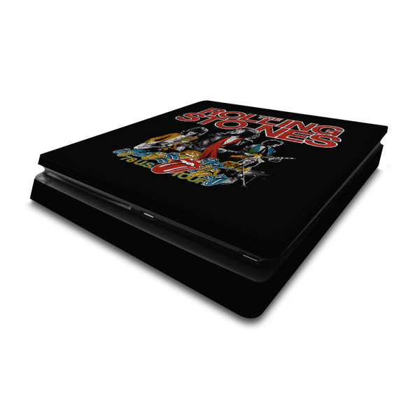The Rolling Stones Art Band Vinyl Sticker Skin Decal Cover for Sony PS4 Slim Console