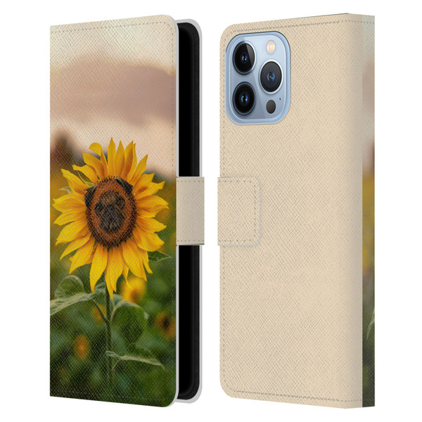 Pixelmated Animals Surreal Pets Pugflower Leather Book Wallet Case Cover For Apple iPhone 13 Pro Max