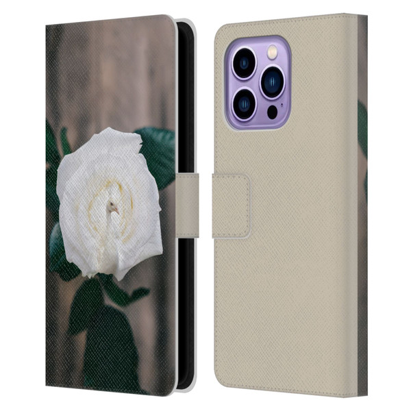 Pixelmated Animals Surreal Pets Peacock Rose Leather Book Wallet Case Cover For Apple iPhone 14 Pro Max