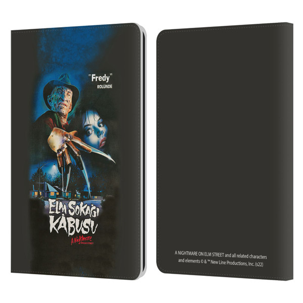A Nightmare On Elm Street (1984) Graphics Elm Sokagi Leather Book Wallet Case Cover For Amazon Kindle Paperwhite 1 / 2 / 3