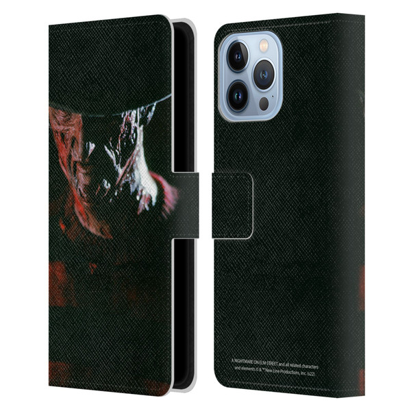 A Nightmare On Elm Street (1984) Graphics Freddy Leather Book Wallet Case Cover For Apple iPhone 13 Pro Max