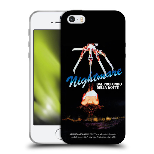 A Nightmare On Elm Street (1984) Graphics Nightmare Soft Gel Case for Apple iPhone 5 / 5s / iPhone SE 2016