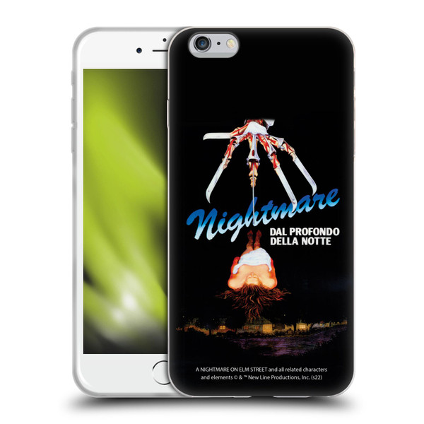 A Nightmare On Elm Street (1984) Graphics Nightmare Soft Gel Case for Apple iPhone 6 Plus / iPhone 6s Plus